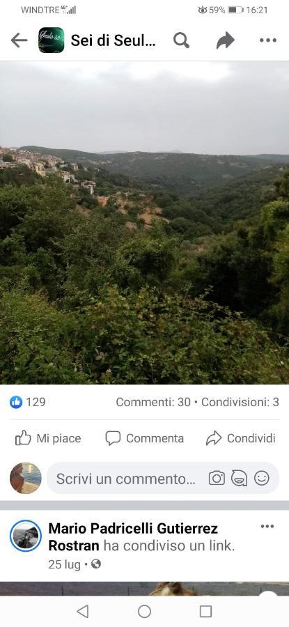 Stellaria Casa Vacanze In Montagna Panorama Stupendo Sardegna Seulo Экстерьер фото